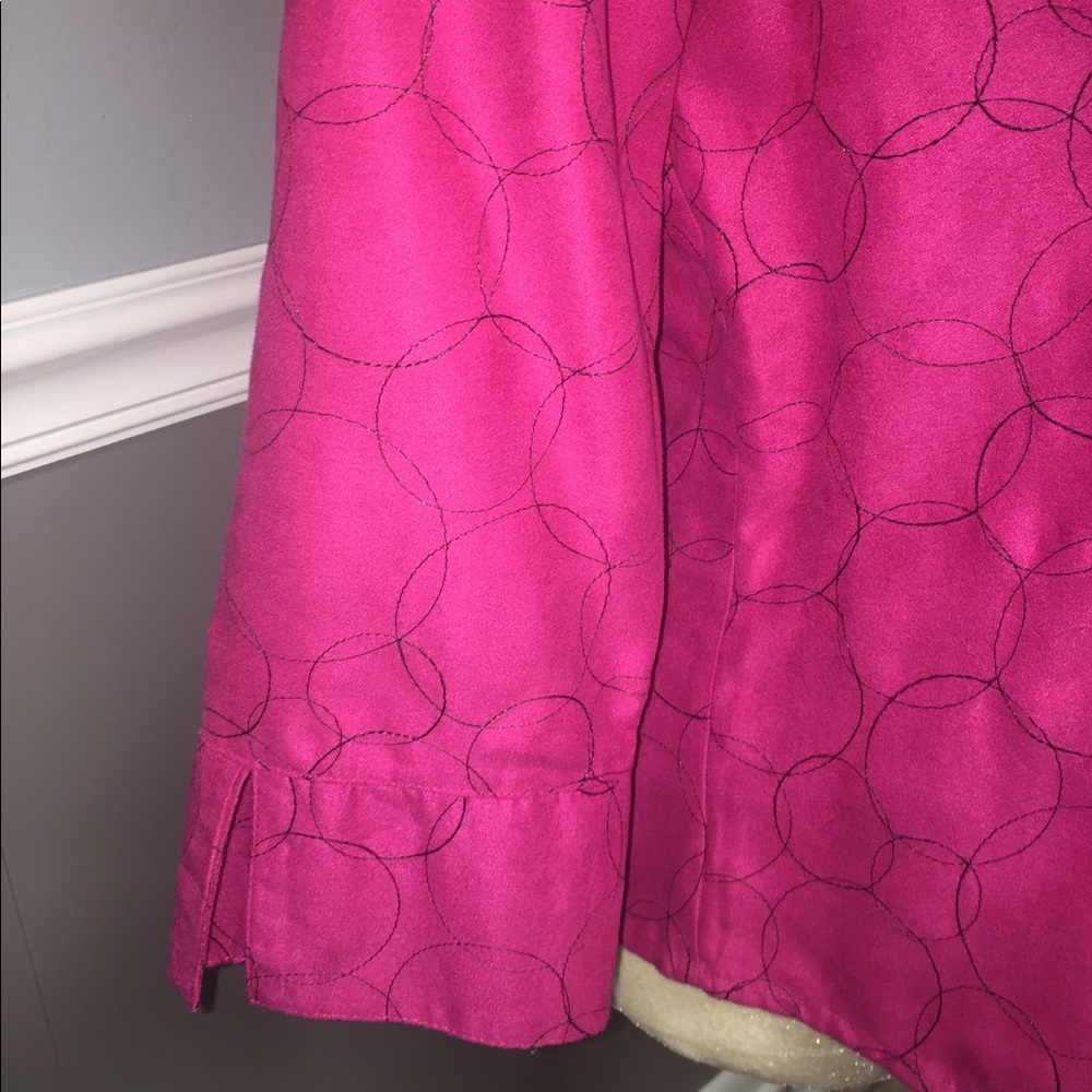Sag Harbor Magenta Blouse - Picture 5 of 8